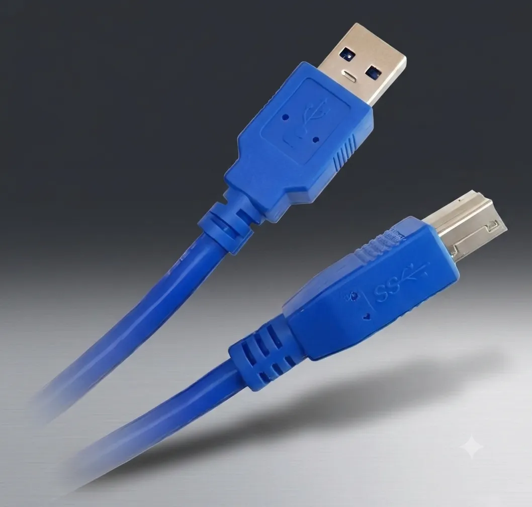 Cable Usb 3.0 Am-bm 1.8 Metros Impresora Nisuta Ns-cusb32