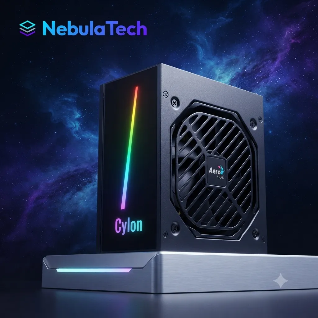 FUENTE AEROCOOL CYLON 700W RGB 80 PLUS BRONZE 